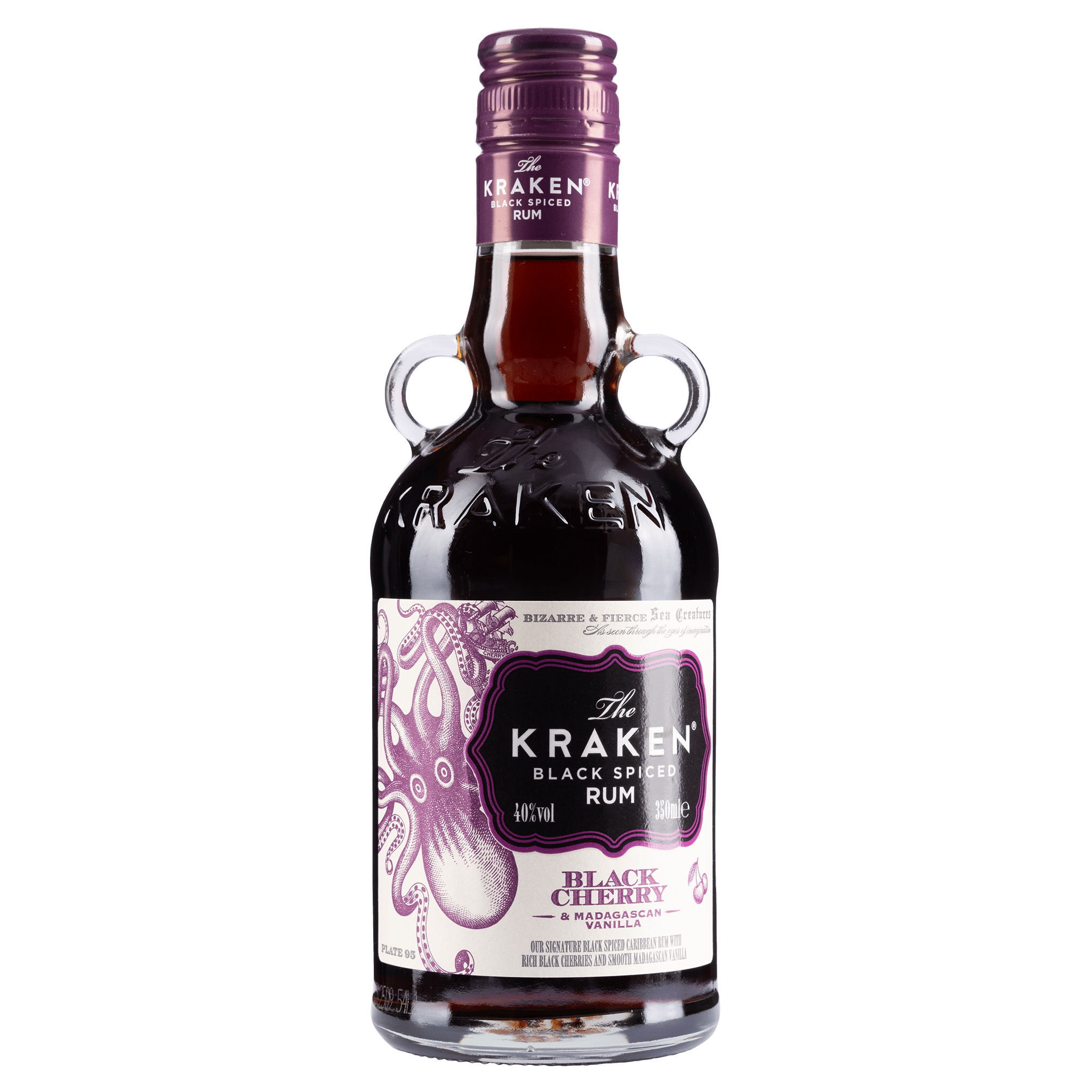 Kraken Spiced Cherry – The of 35cl Vanilla Rum Spirits Madagascan Black Black and House
