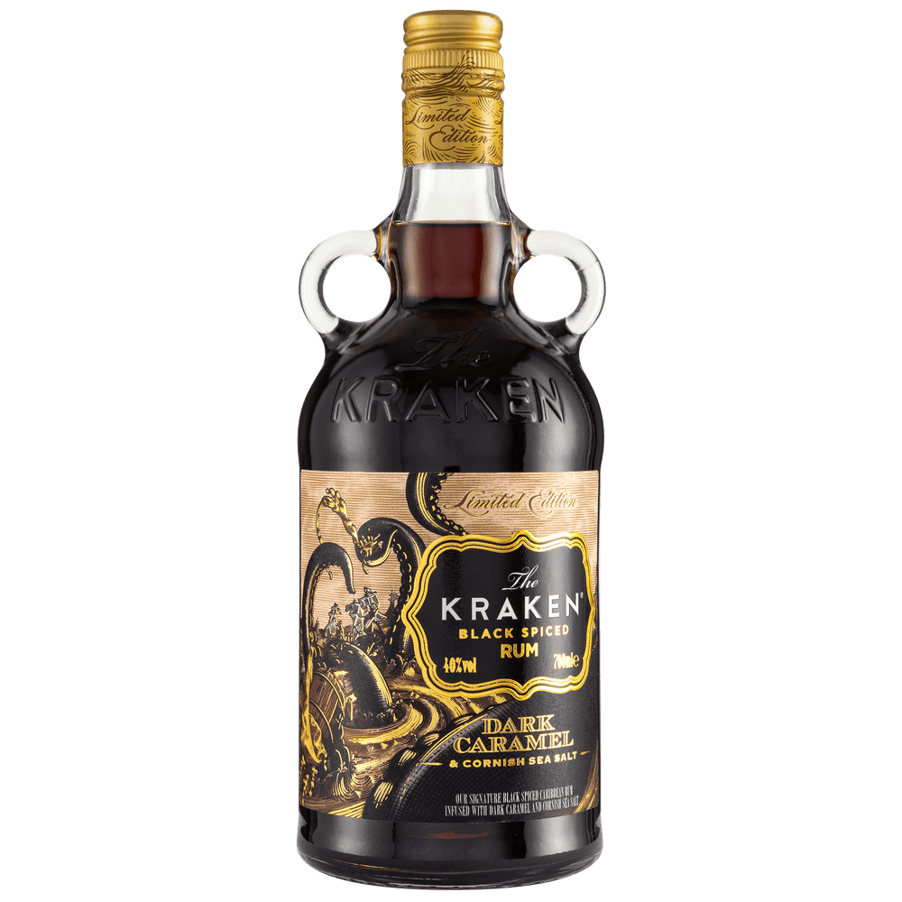 The Kraken Black Spiced Rum Dark Caramel and Cornish Sea Salt Limited Edition 70cl - House of Spirits