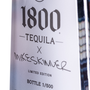 1800 Silver Tequila 70cl Essential Artist x Mike Skinner Collaboration