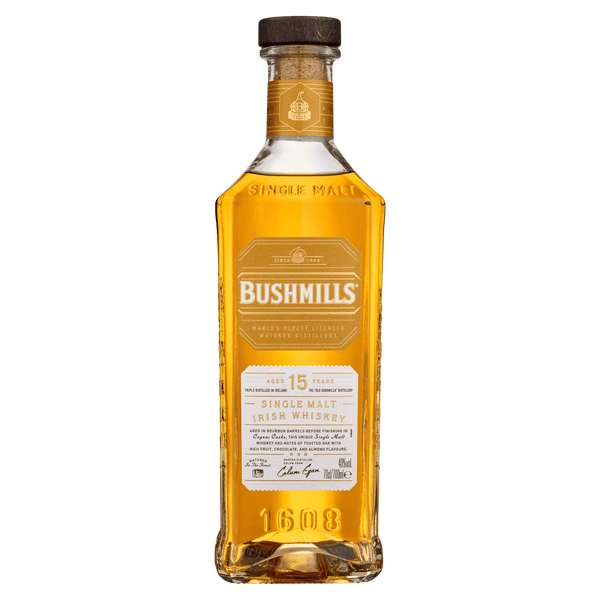 Bushmills 15 Year Old Single Malt Irish Whiskey 70cl - House of Spirits